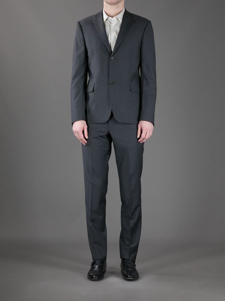Kenzo Button Down Suit in Black for Men - Lyst