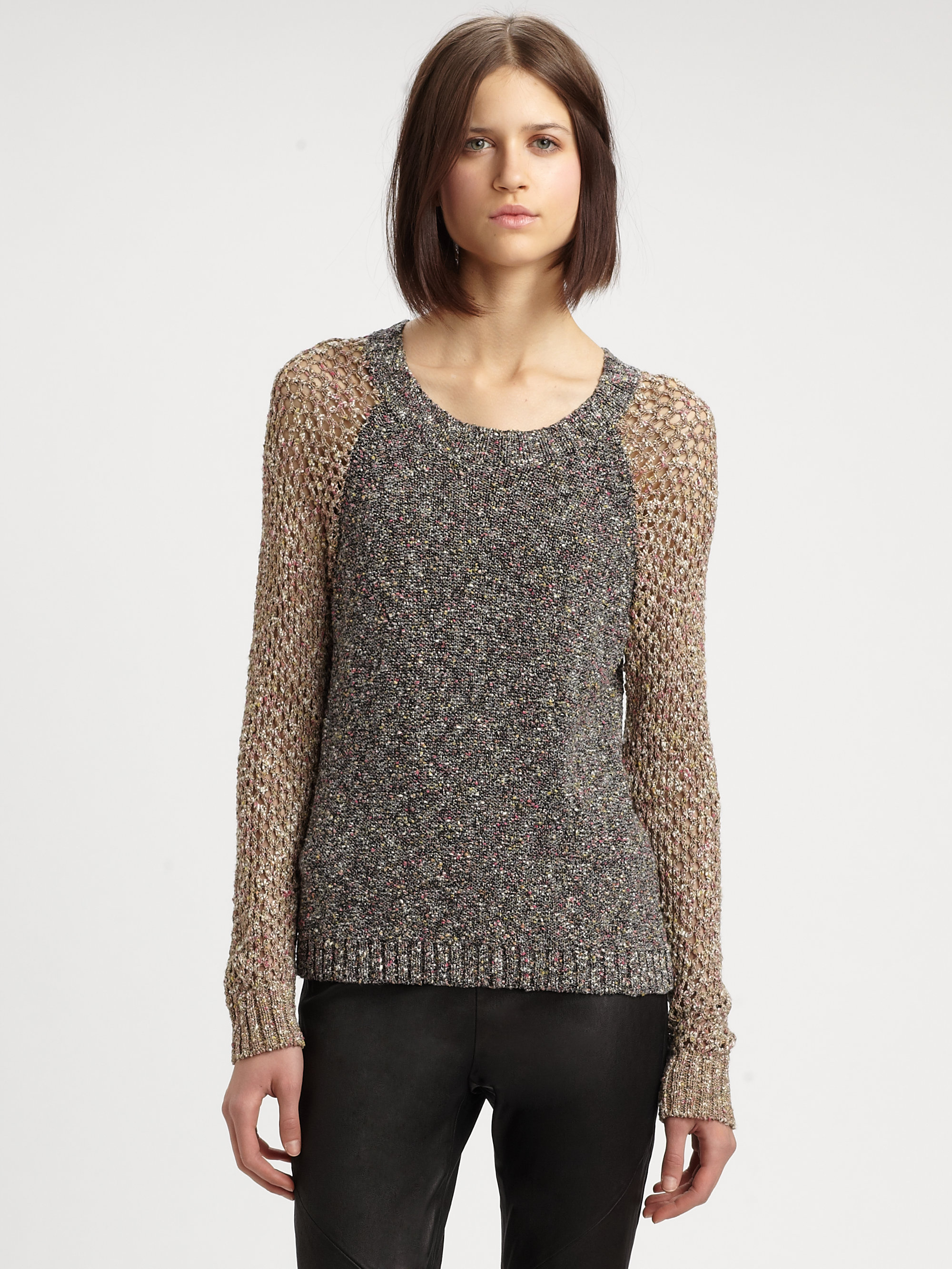 Rag & bone Lory Sweater in Gray | Lyst