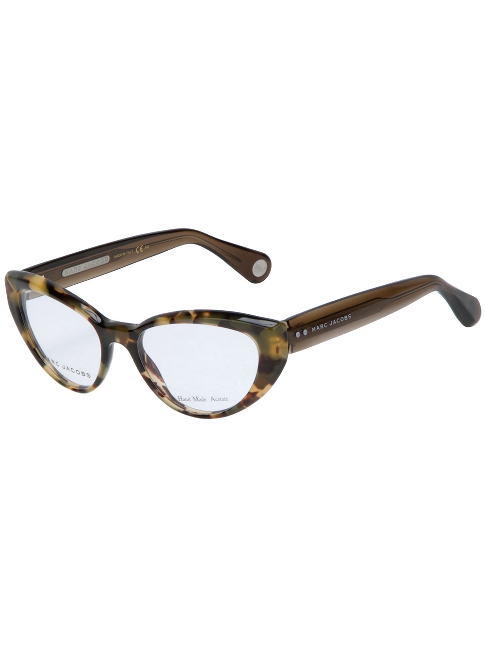 Lyst Marc jacobs Cat Eye Glasses in Green