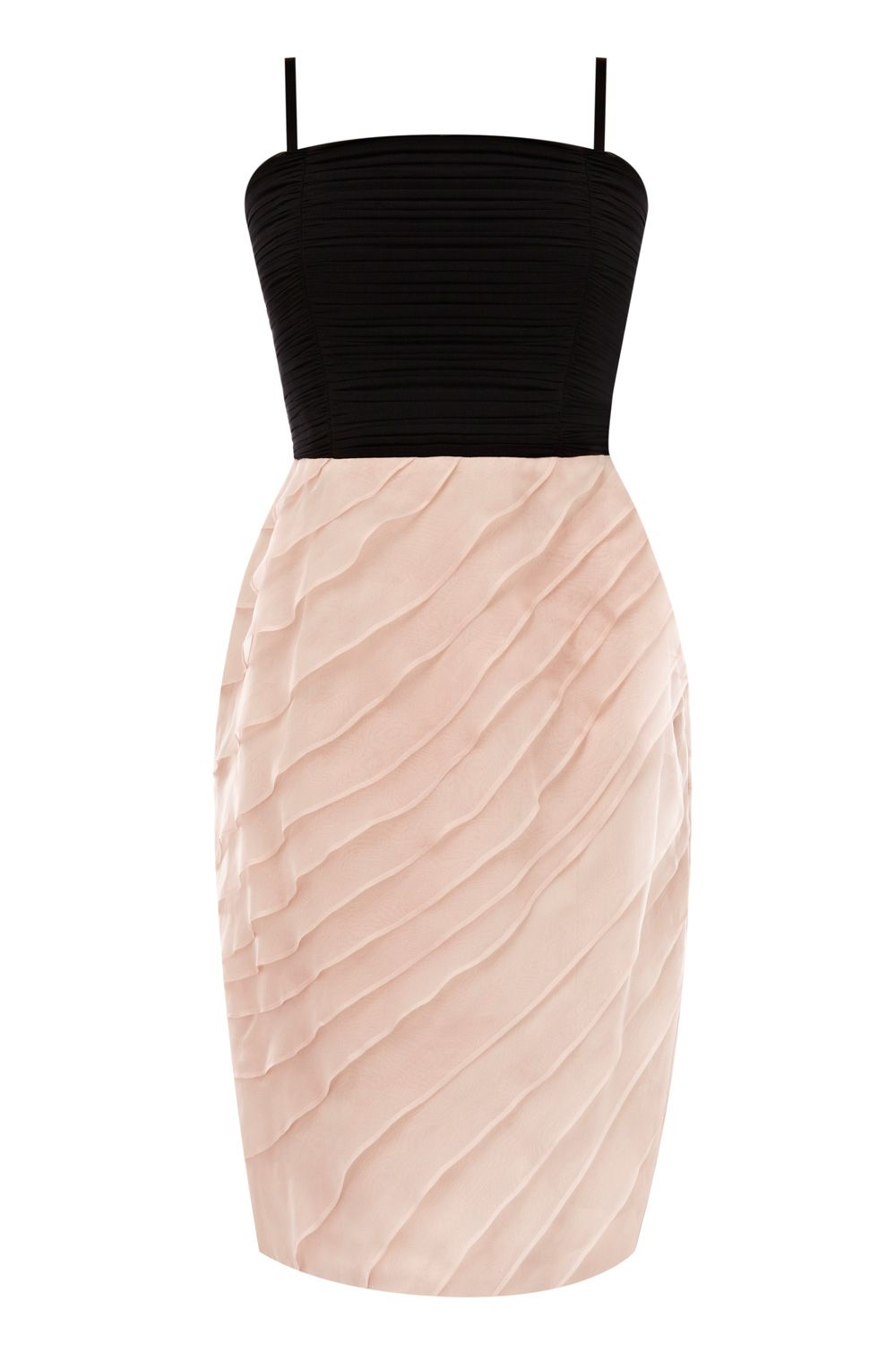 blissy bandeau shift dress