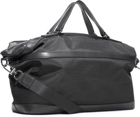 Michael Kors Nylon Weekender Bag in Black | Lyst