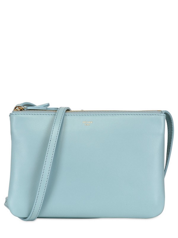 Cline Trio Cabas Solo Leather Shoulder Bag in Blue | Lyst