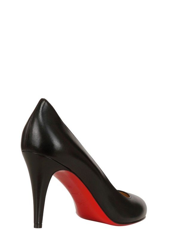christian louboutin pigalle 100 black kid pump christian louboutin pigalle 100 black kid pump