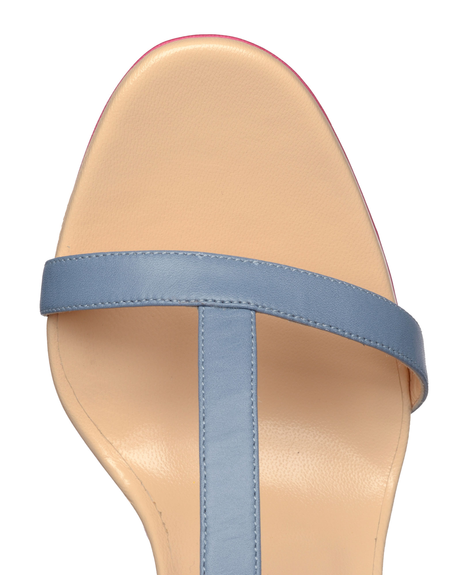 Christian louboutin Sylvieta Pastel Leather and Snake Chain ...  