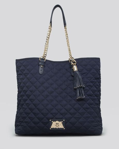Juicy Couture Nylon Tote in Blue (royal navy) | Lyst