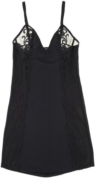 La Perla La Perla Studio Private Dinner Chemise in Black (nero) | Lyst