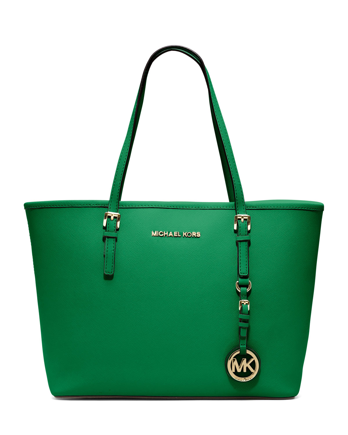 green MK purse