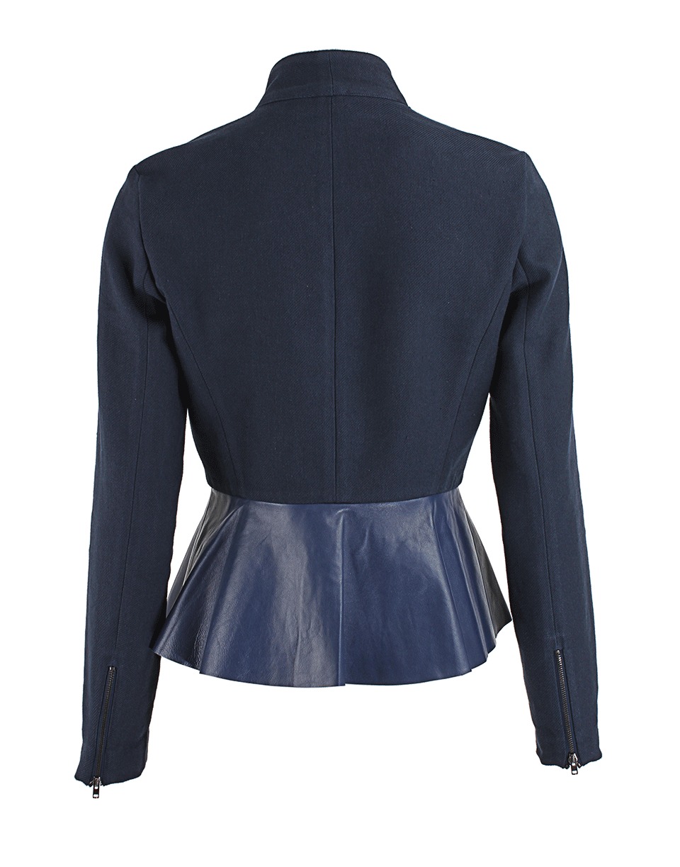 Lyst - Sachin & Babi Twill Tore Jacket with Leather in Blue