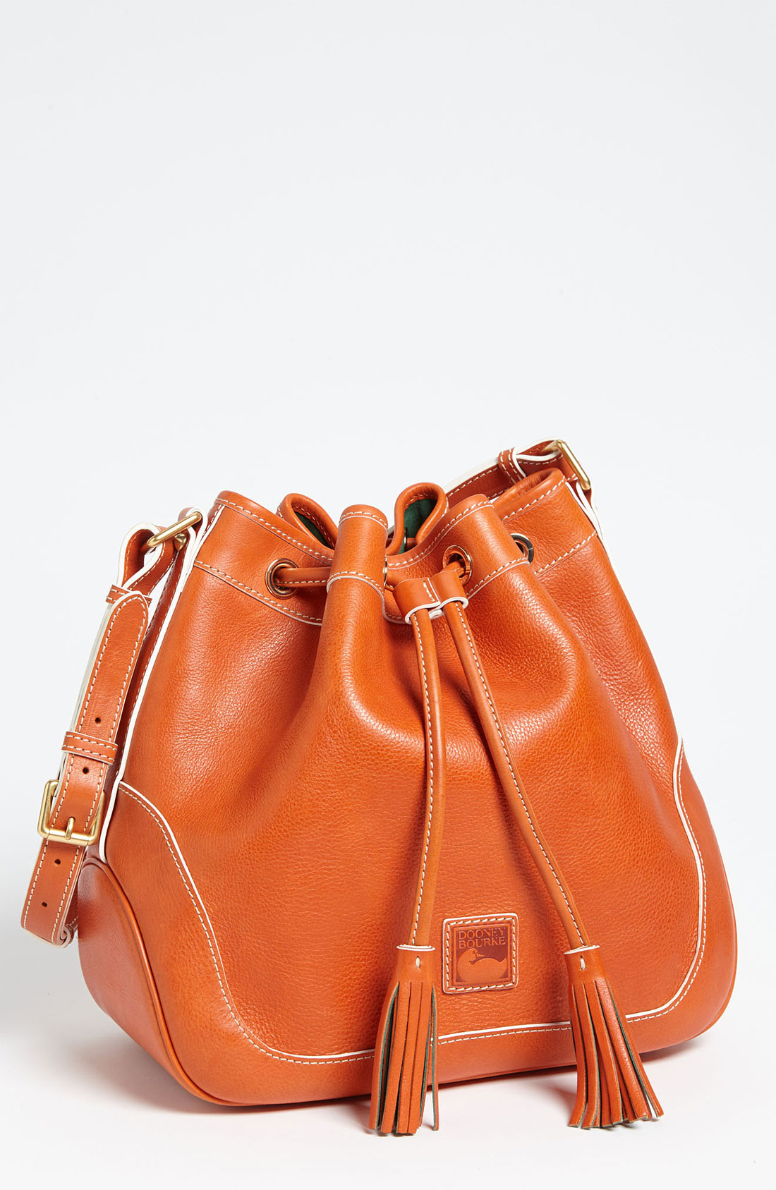 Dooney & Bourke Florentine Drawstring Shoulder Bag in Orange (end of ...