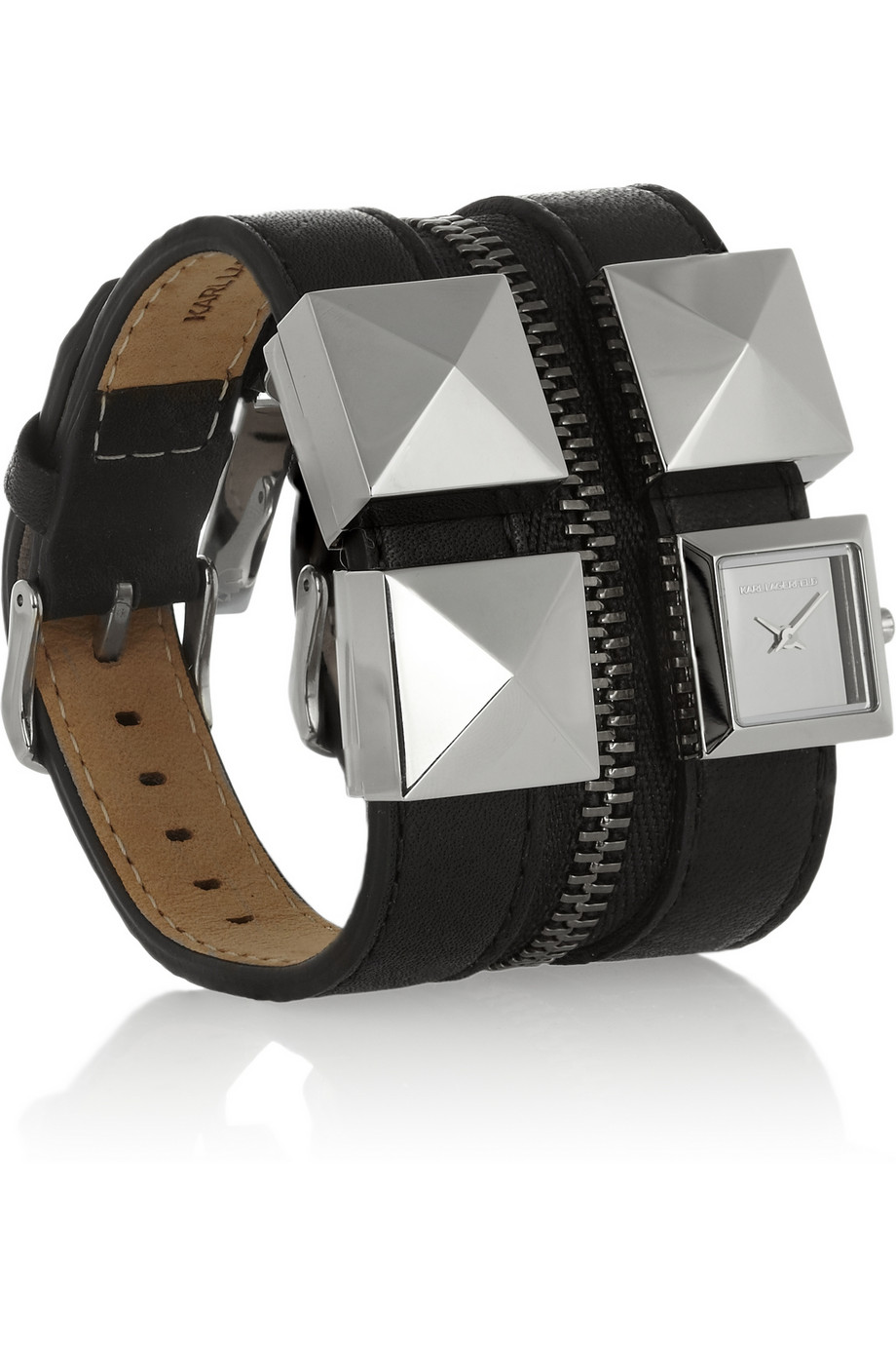 Lyst - Karl Lagerfeld Karl Zip Watch in Gray