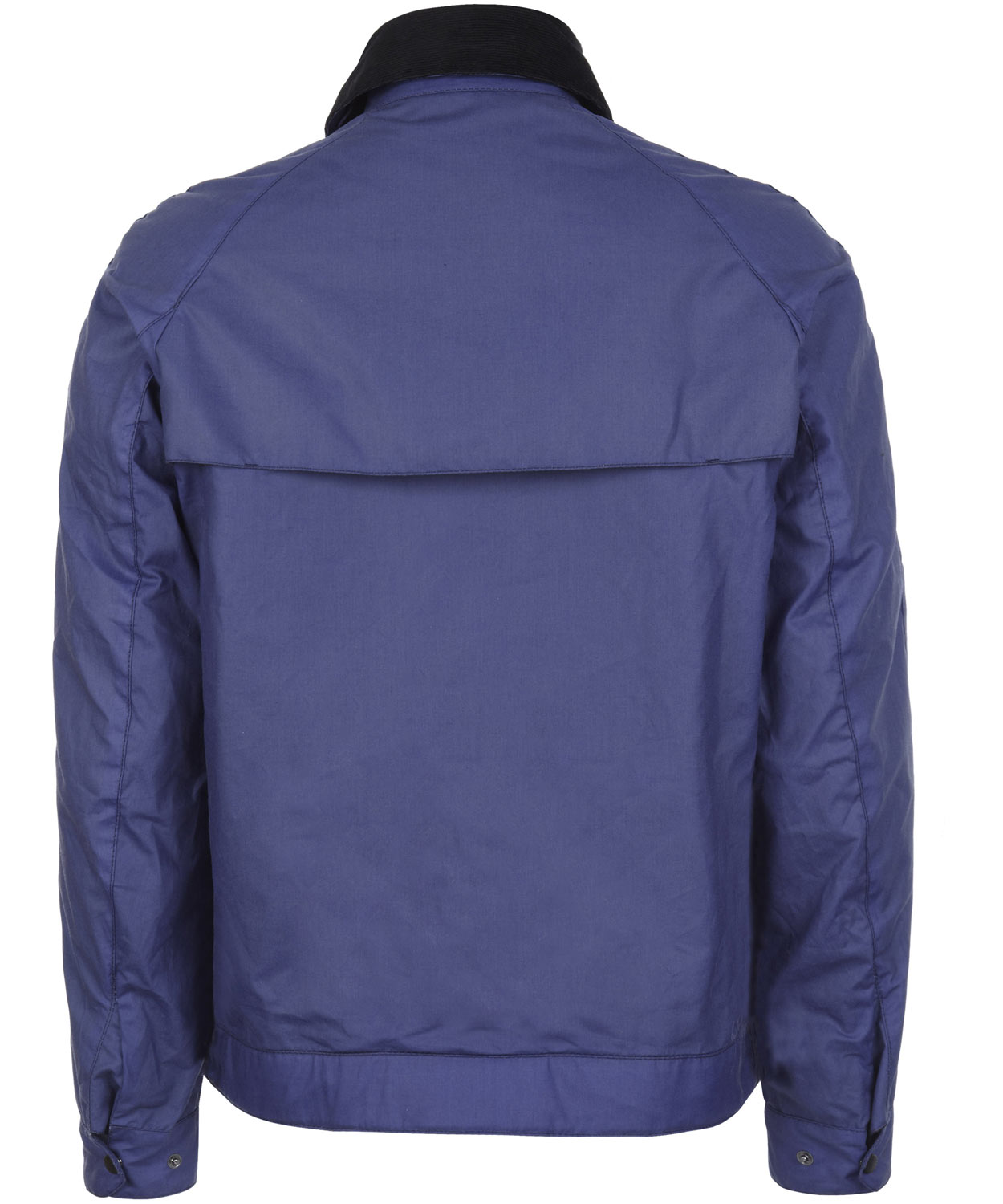 Lyst - Barbour Blue Waxed Cotton Bomber Jacket in Blue for Men
