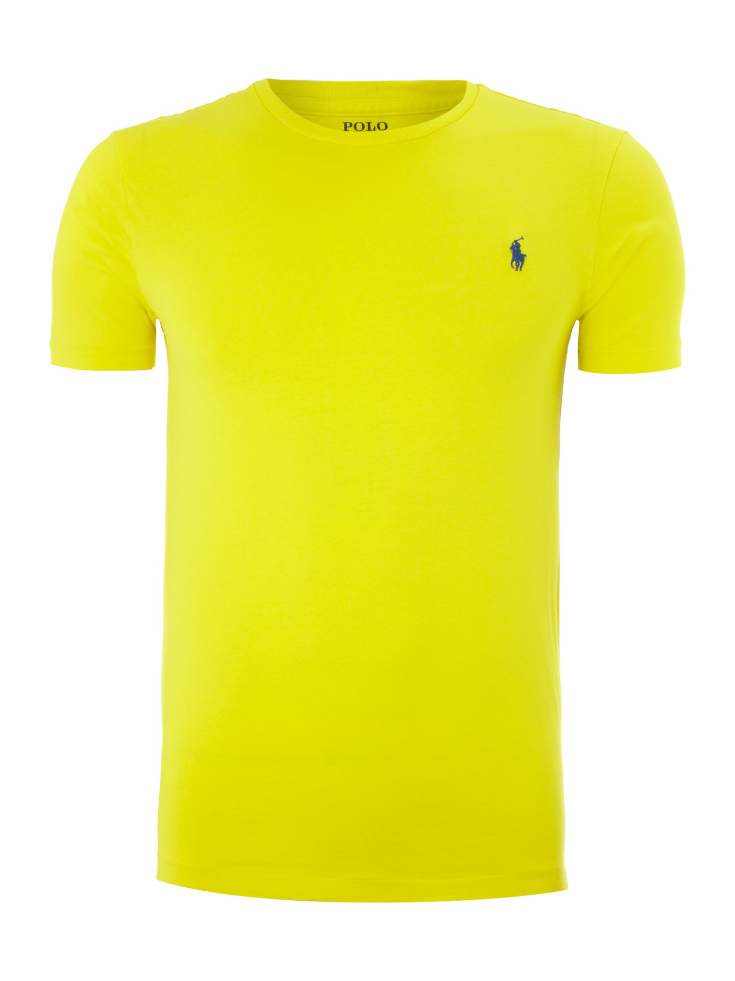 Polo Ralph Lauren Vintage Printed Crew Neck T-shirt in Yellow for Men ...