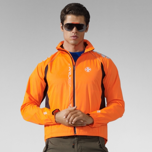 Lyst Rlx Ralph Lauren Cyclone Cycling Jacket in Orange for Men