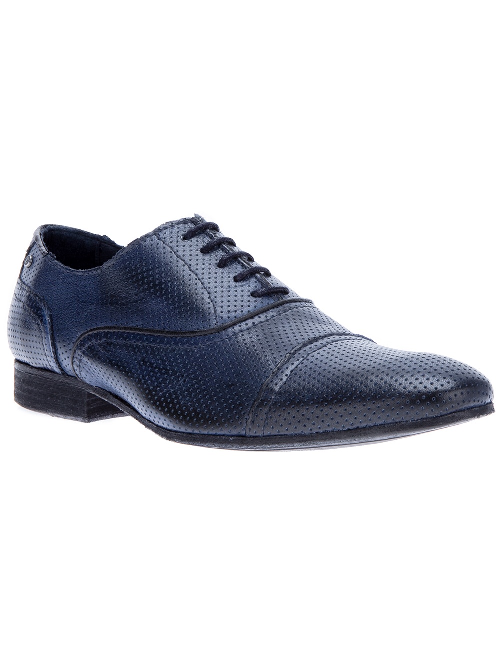 Roberto Cavalli Laceup Oxford Shoe in Blue for Men | Lyst