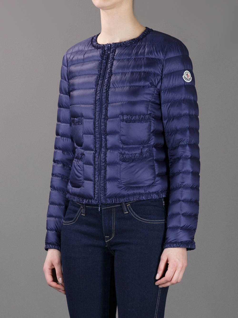 Lyst Moncler Flavie Jacket in Blue