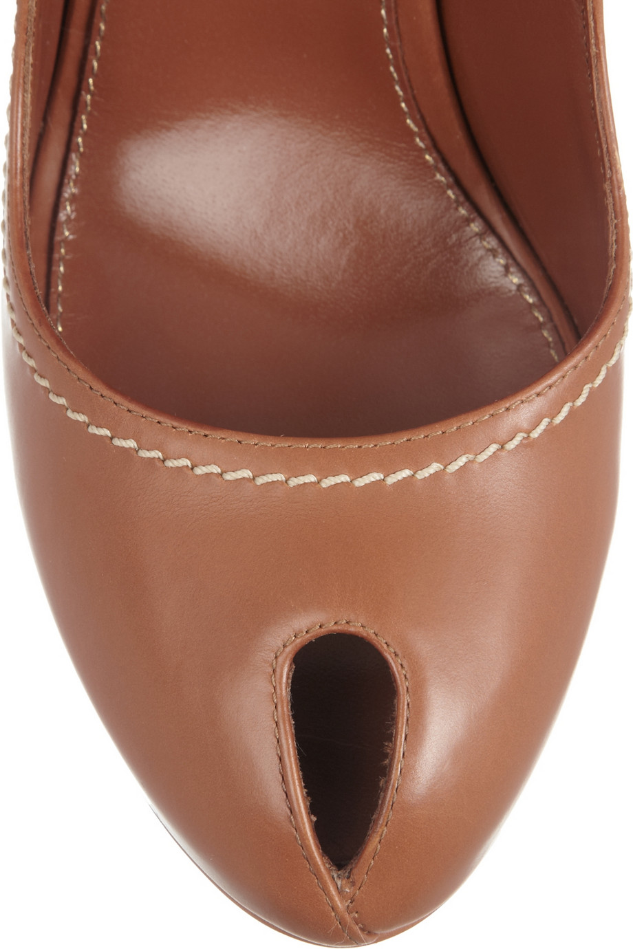 leather sling backs