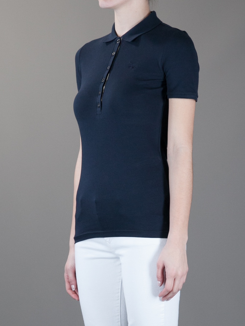 Burberry Classic Polo Shirt in Blue Lyst