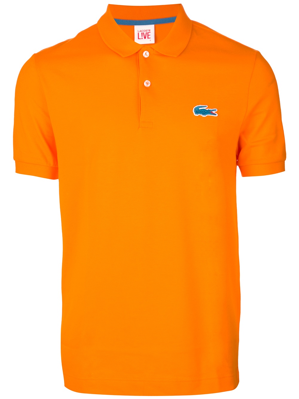 orange polo t shirt