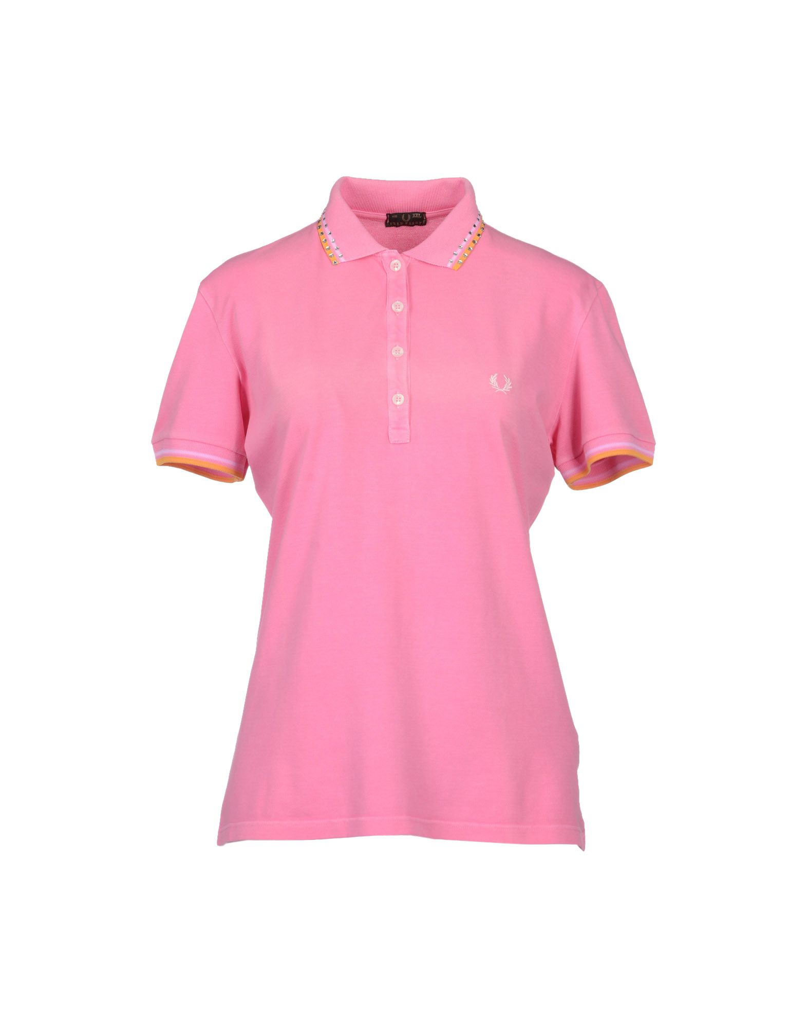Fred Perry Polo Shirts in Pink (light purple) | Lyst