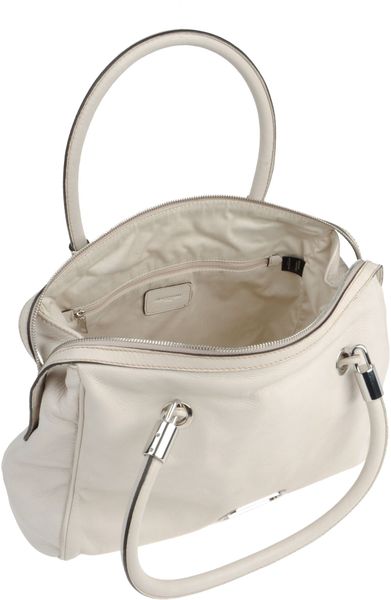 Nannini Medium Leather Bags in Gray (light grey) | Lyst