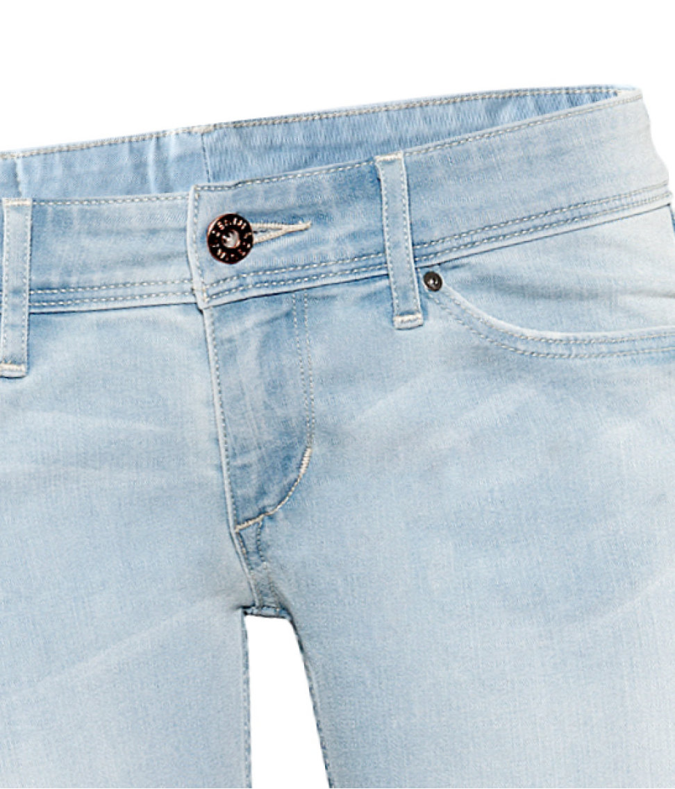 h&m super skinny super low waist jeans