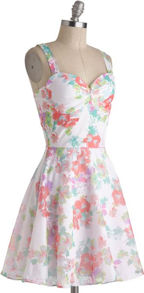 Modcloth The Colorful High Life Dress in Floral | Lyst