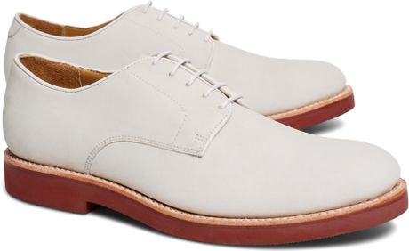 Brooks Brothers Classic Bucks in White for Men | Lyst