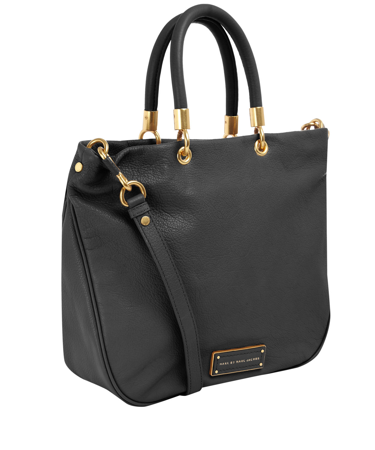 Marc By Marc Jacobs Black Too Hot To Handle Mini Shopper Tote Bag in Black - Lyst
