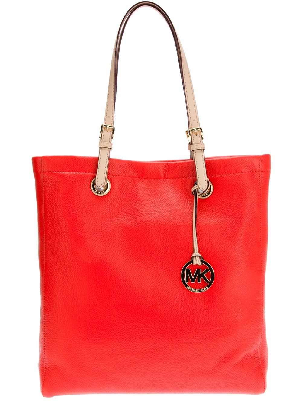 Michael Kors Shoulder Bag in Red (orange) | Lyst