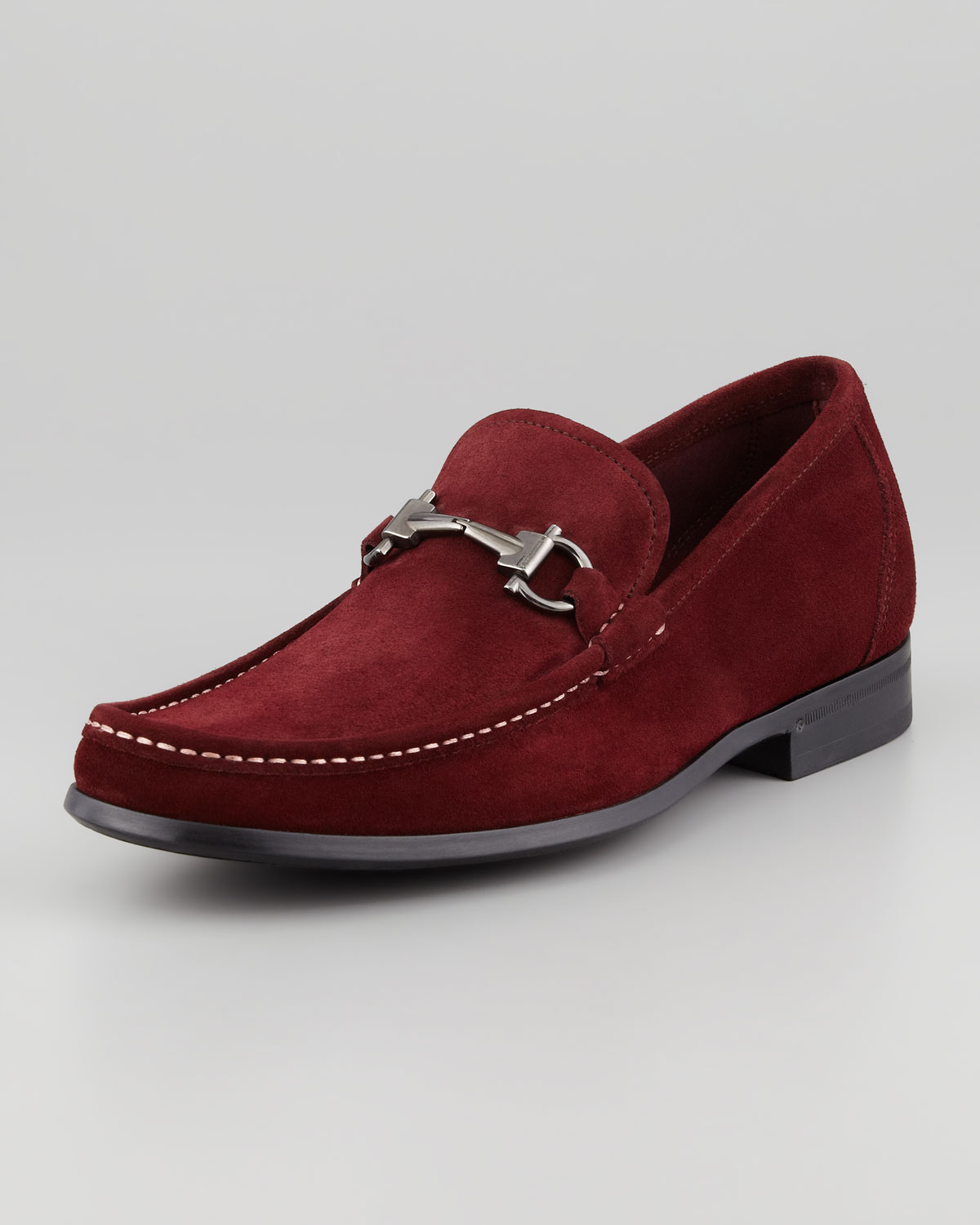 loafers for lyst ferragamo magnifico suede loafer in for loafers for lyst ferragamo magnifico suede loafer in for