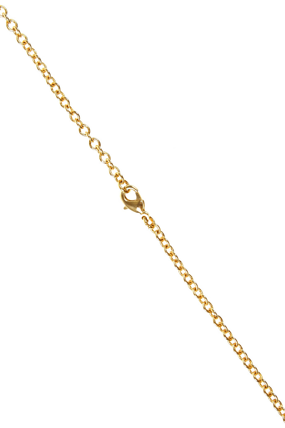 Marni Gold Plated Acetate Necklace in Green | Lyst