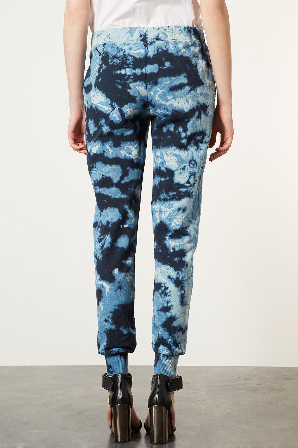 topshop blue joggers