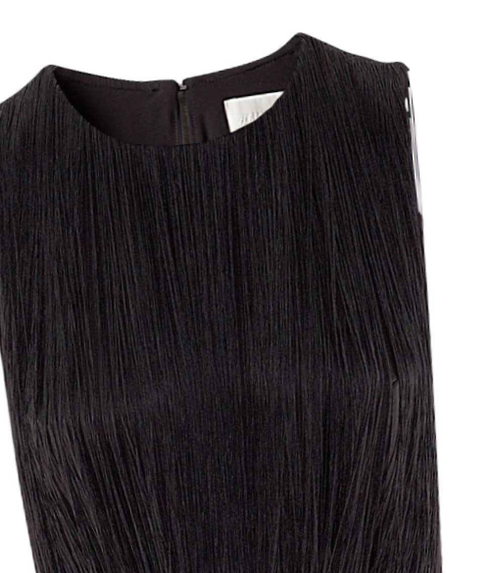h&m tassel dress