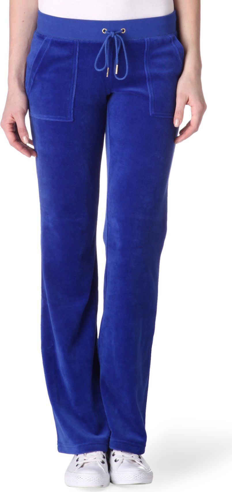 Lyst Juicy Couture Velour Jogging Bottoms in Blue