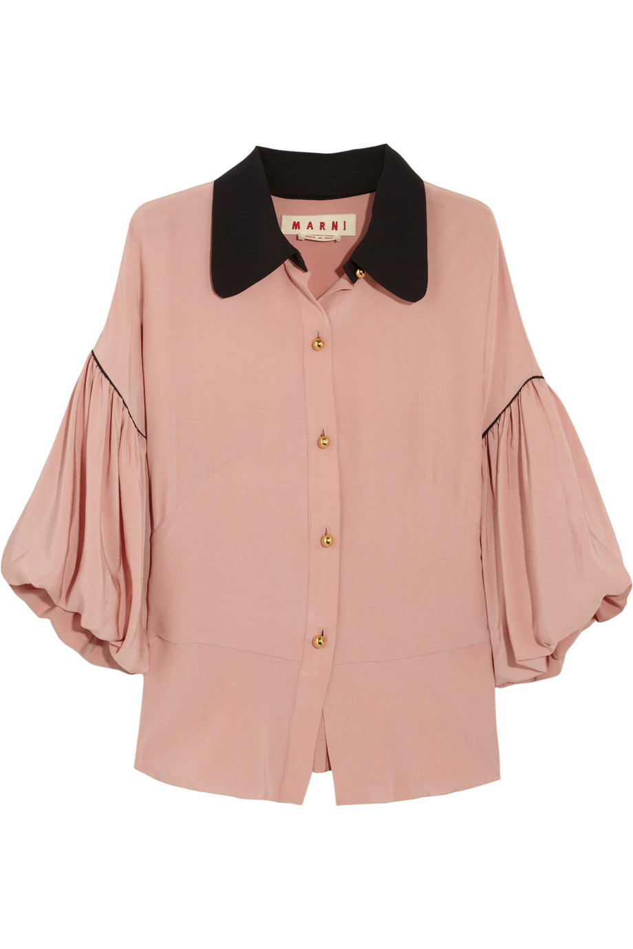 pink silk blouse uk