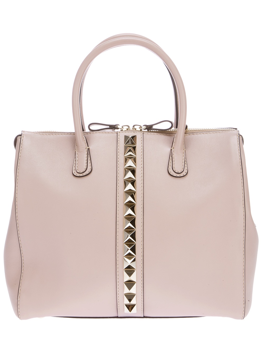 Valentino Studded Bag in Pink (powder) | Lyst