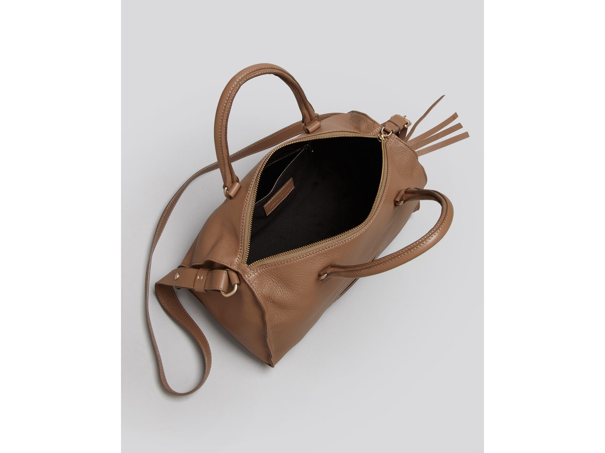 See by chlo Satchel Alix Duffel Bag in Brown (hippo) | Lyst