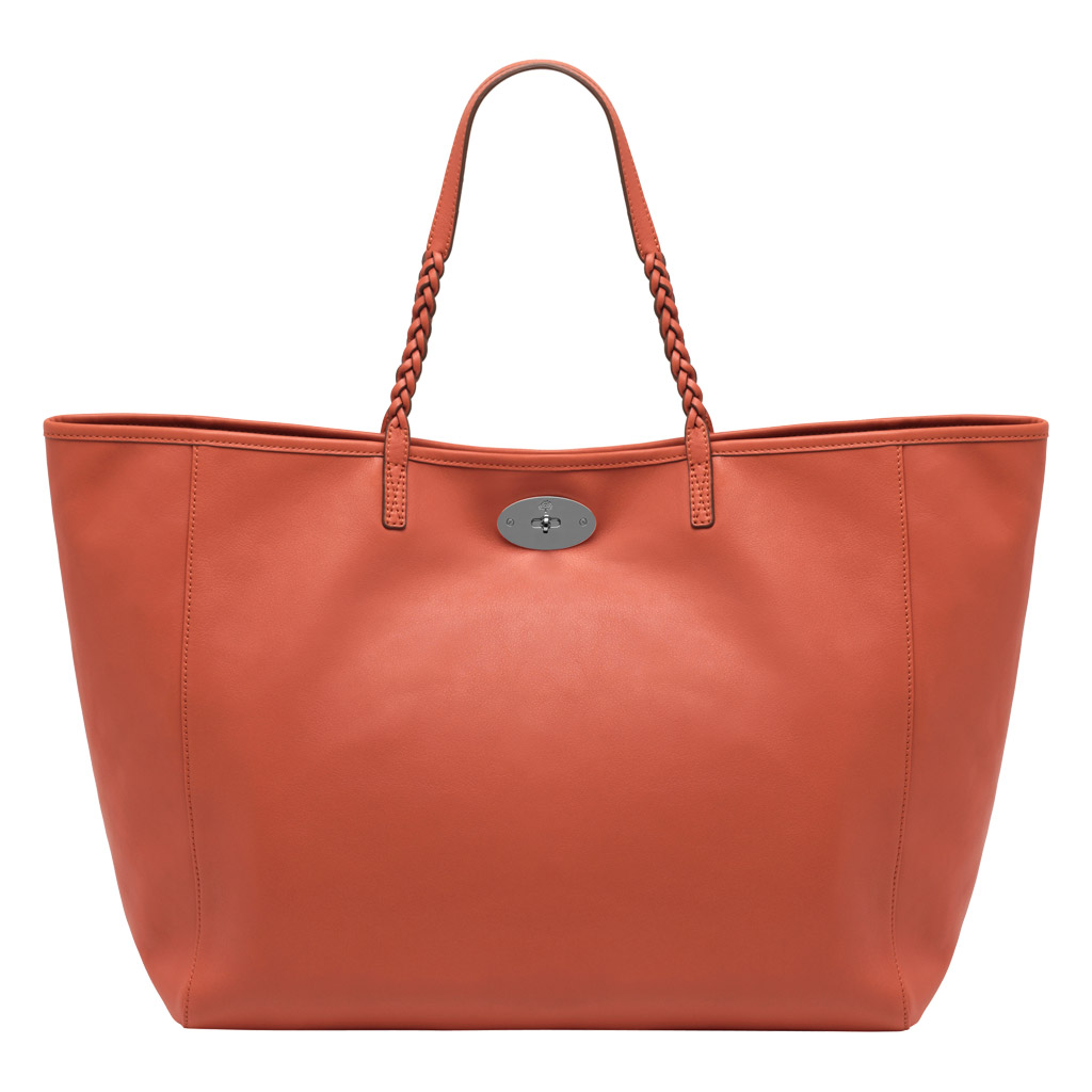 Lyst Mulberry Large Dorset Tote in Orange