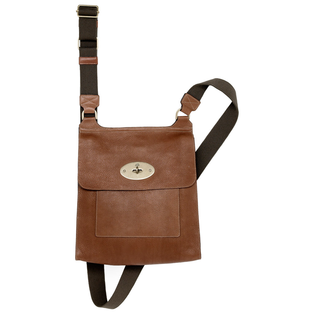 Lyst - Mulberry Antony Messenger in Brown for Men