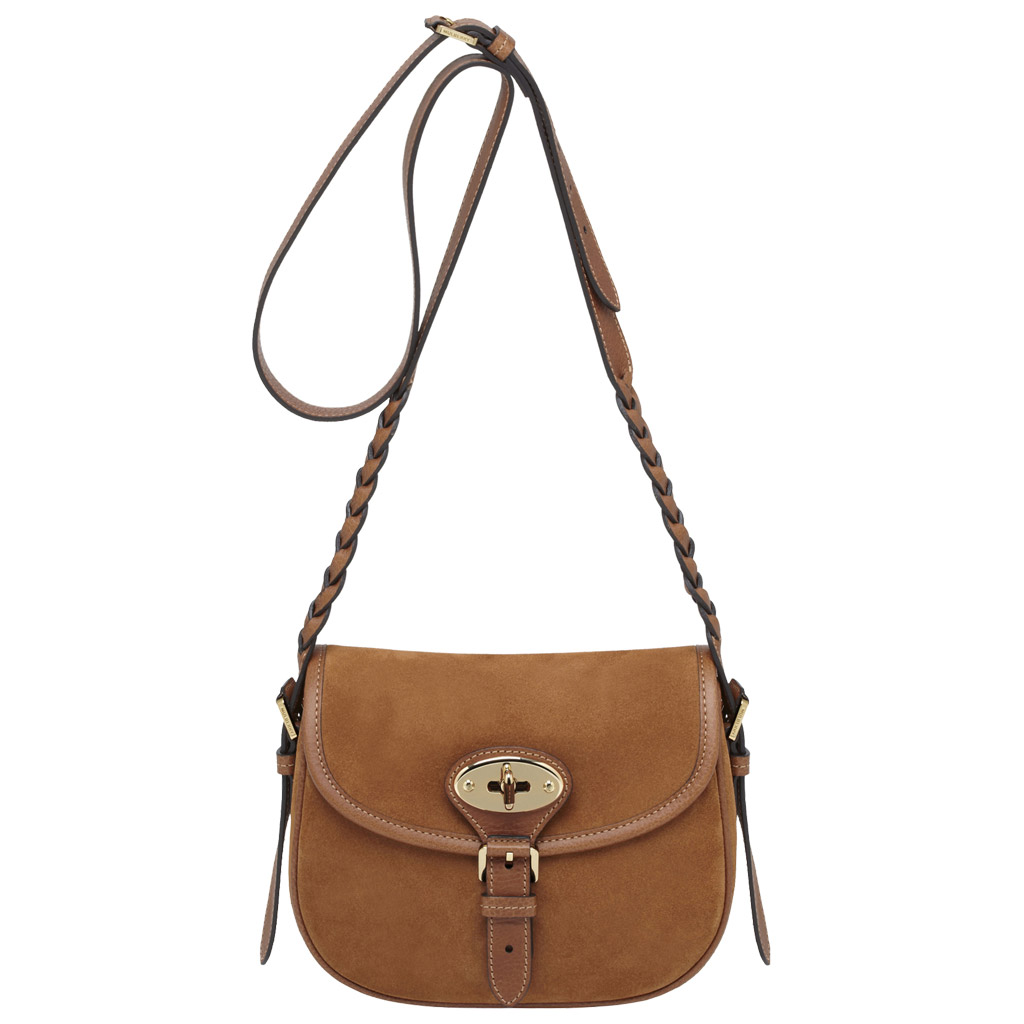 mulberry brown satchel