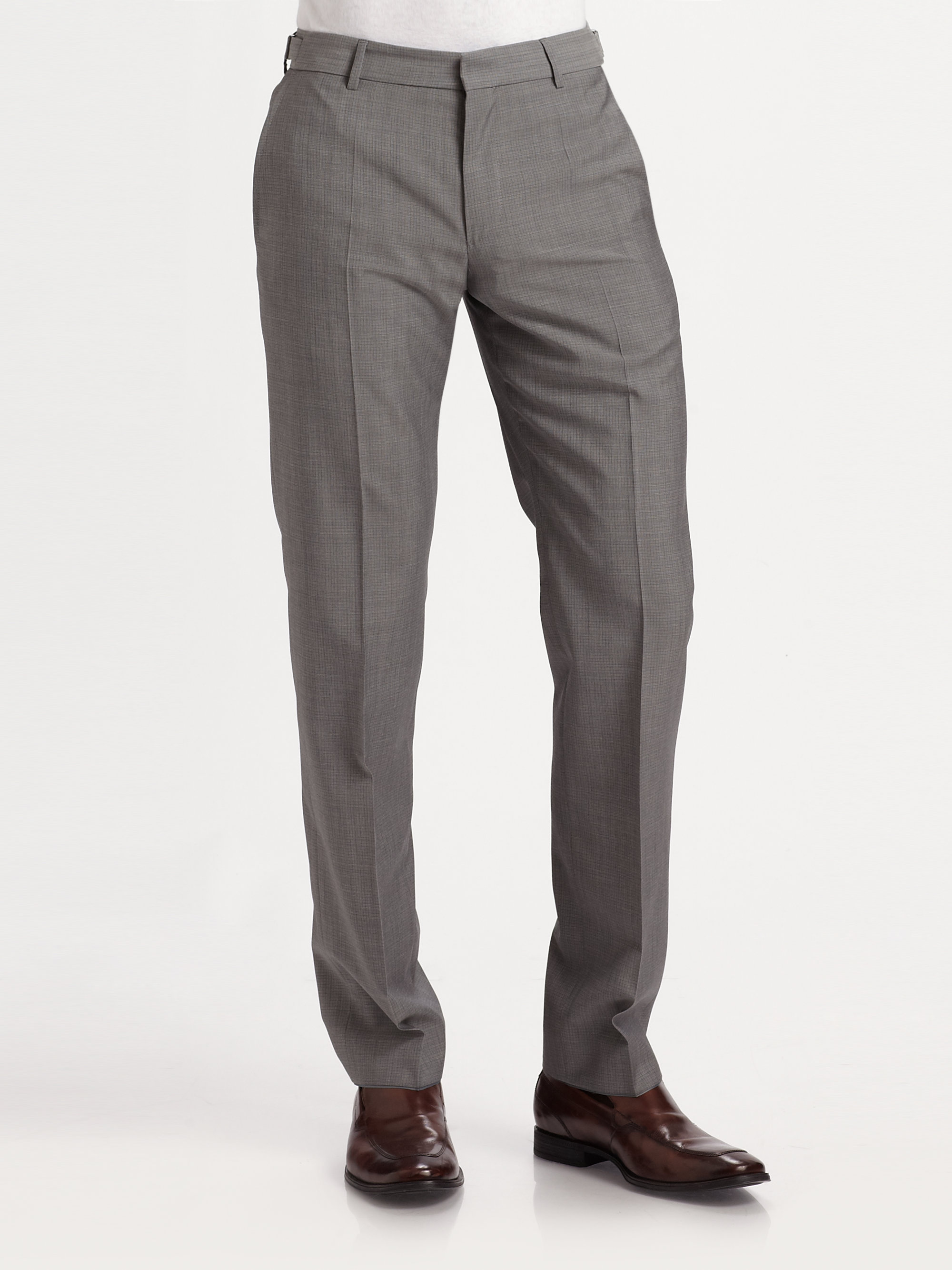 Hugo Heren Dress Pants in Gray for Men (grey) | Lyst