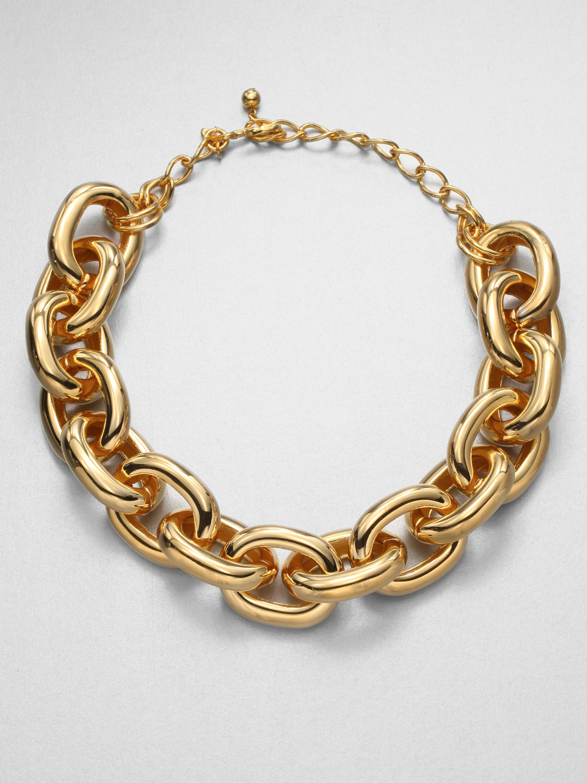 Lyst jay lane Polished Link Necklace in Metallic