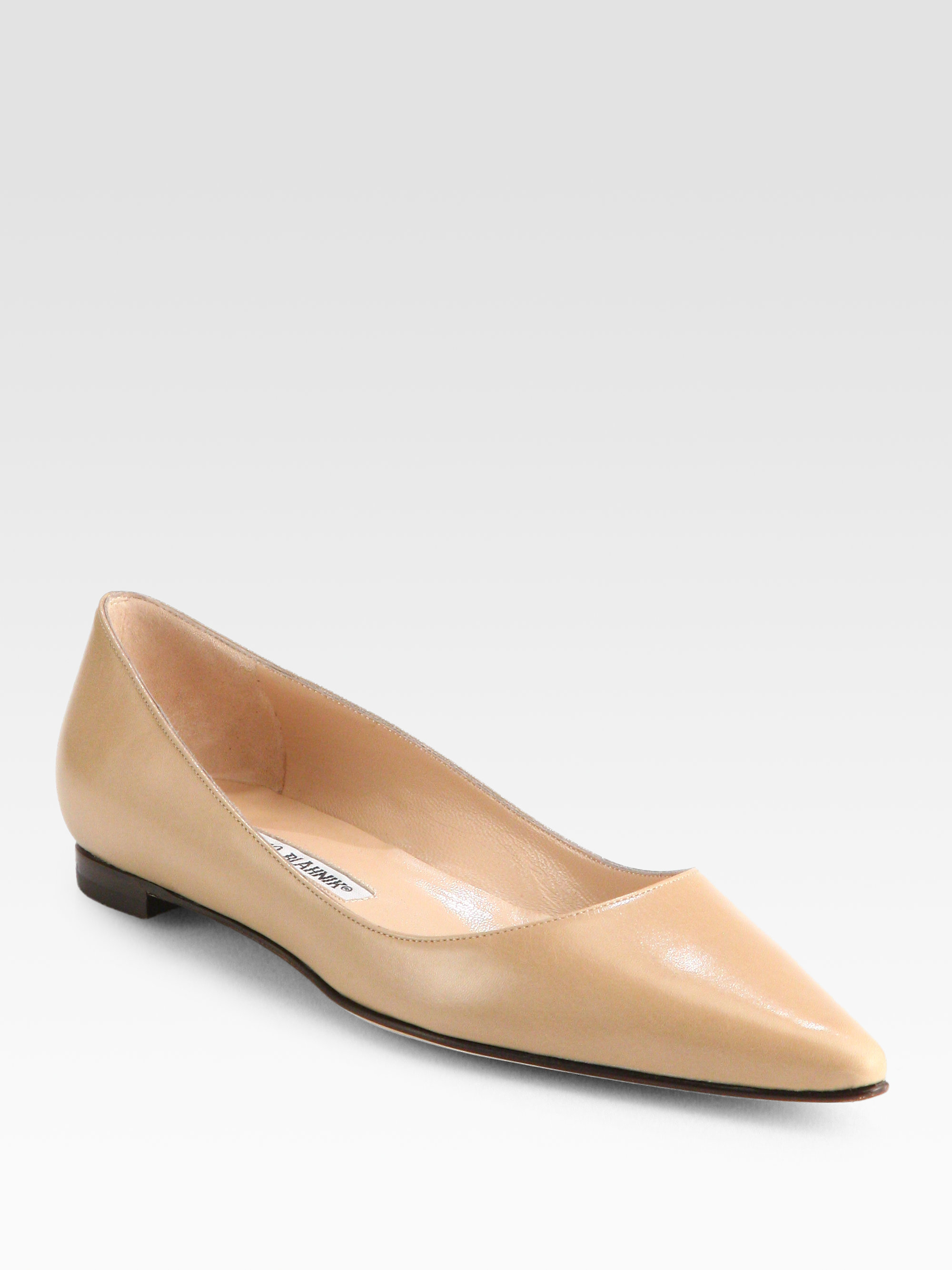 manolo blahnik ballet flats