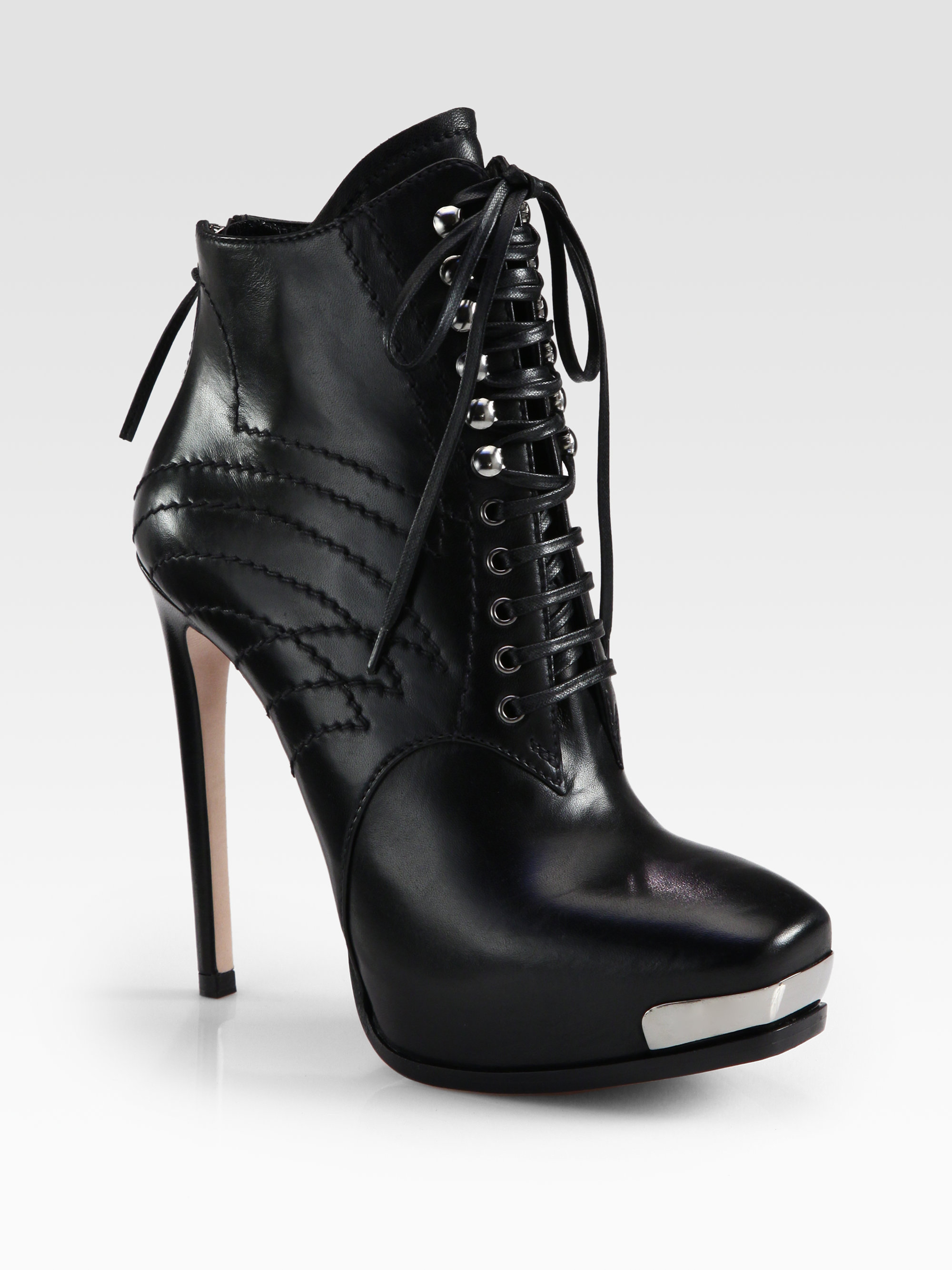 miu miu lace up ankle boots
