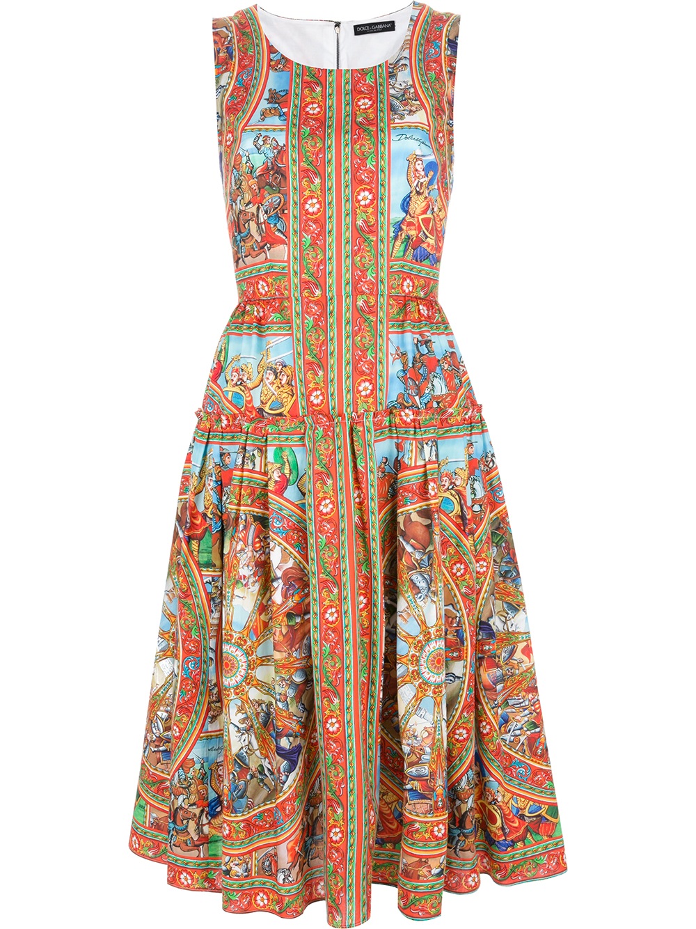 dolce and gabbana sicilian dress