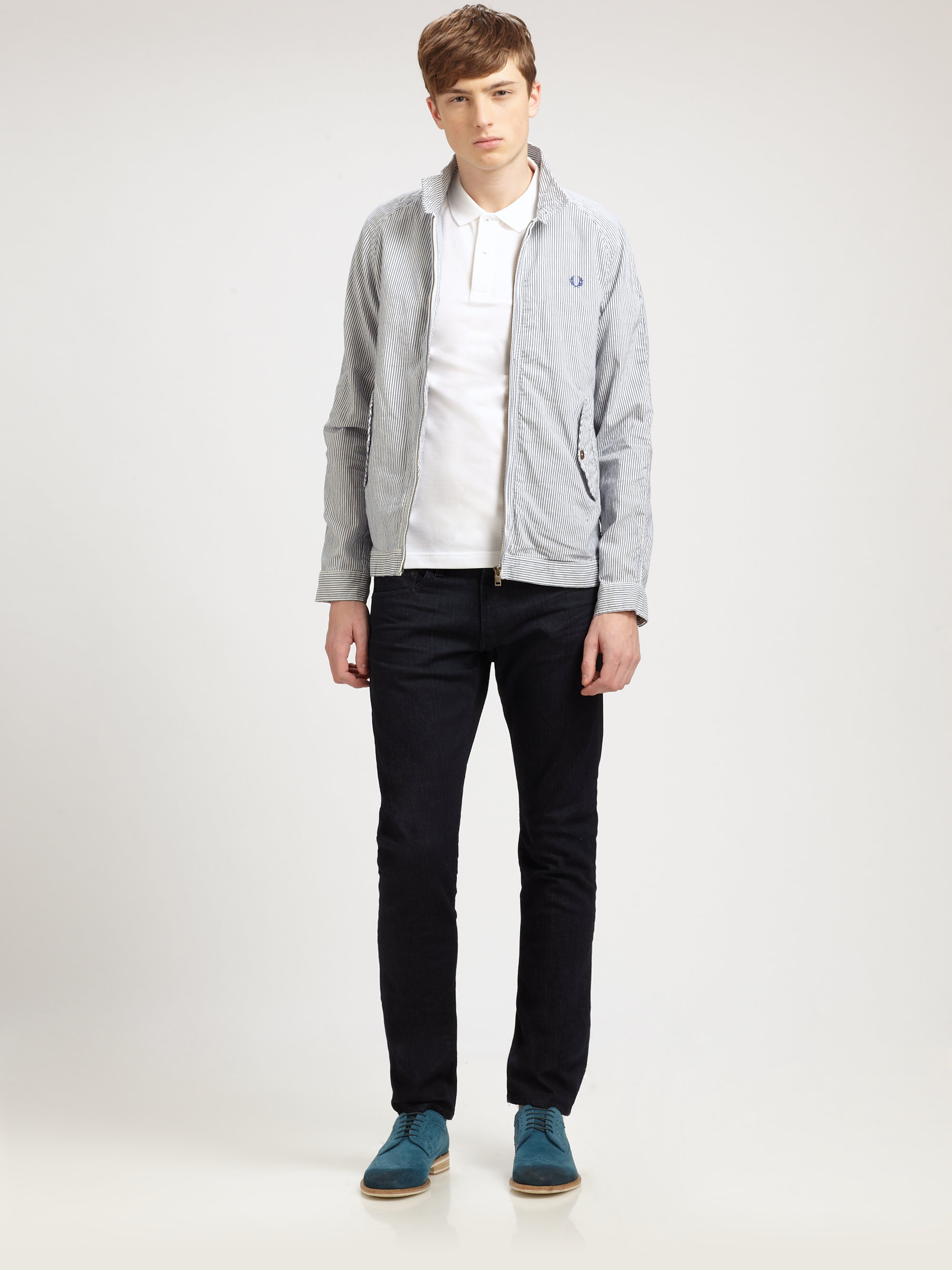 fred perry harrington jacket mens