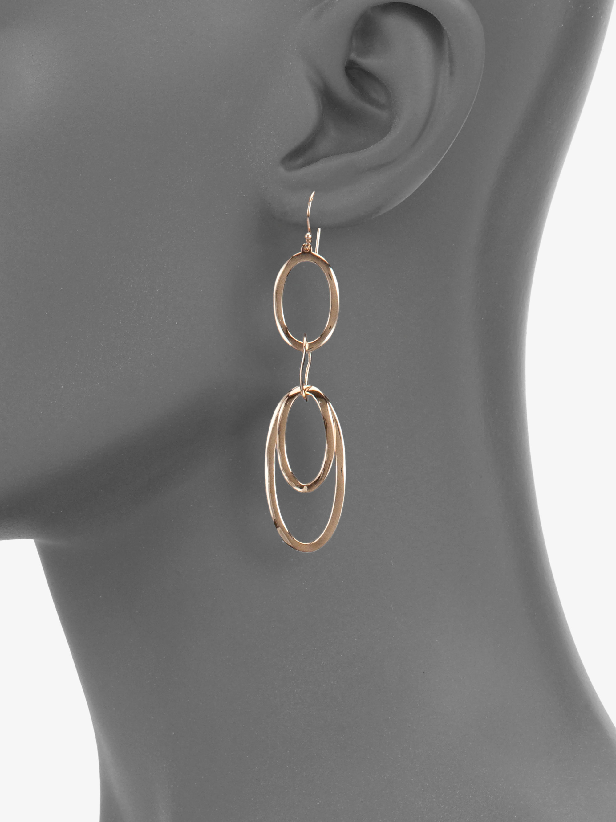 Ippolita rose gold earrings Clearance