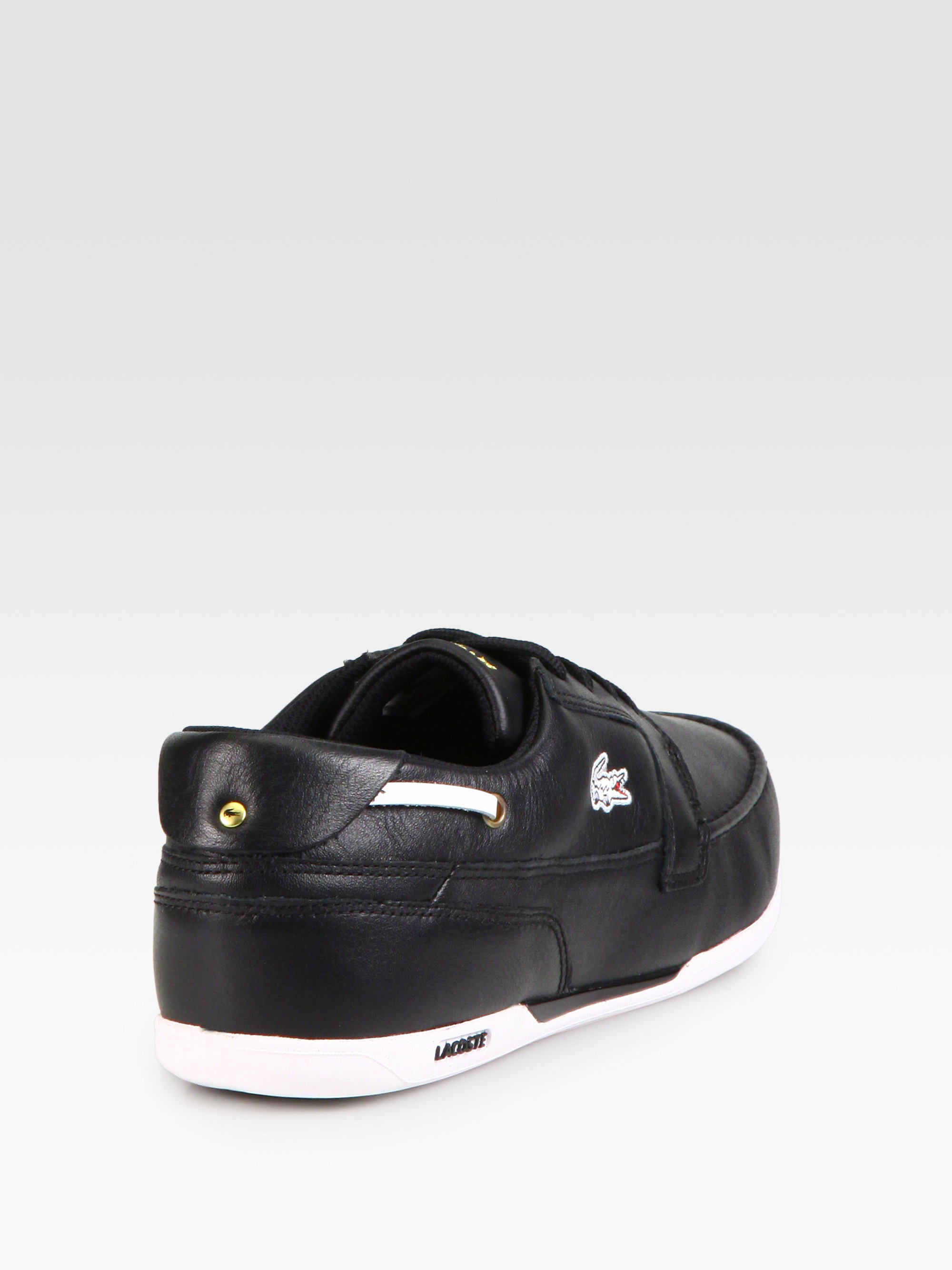 lacoste black boat shoes lacoste dreyfus boat shoes in black for men lyst lacoste black boat shoes lacoste dreyfus boat shoes in black for men lyst