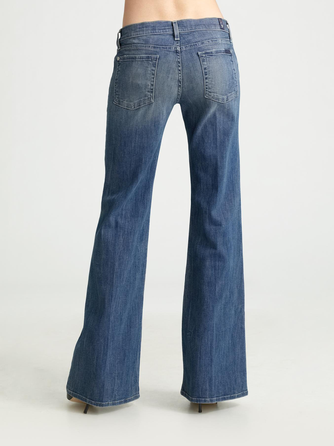 Lyst - 7 For All Mankind Dojo Trouser Jeans in Blue