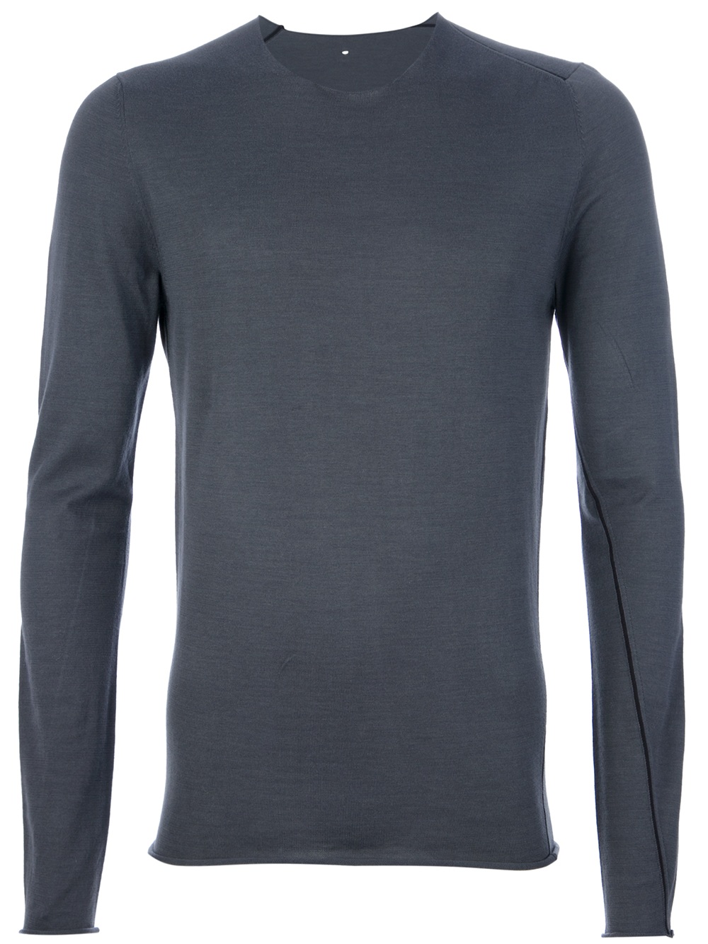 Lyst - Label Under Construction Long Sleeve Tshirt in Gray for Men
